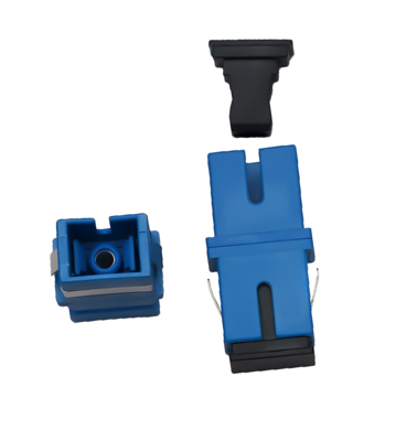 آداپتور فیبر نوری SC-SC SM Simplex(بدون پایه)